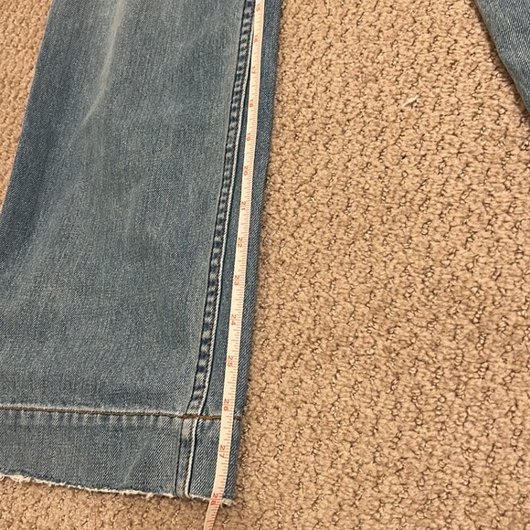 Reformation Fawcett Wide Leg Jeans | Size 25 Acadia - Picture 13 of 15